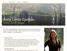 Tablet Screenshot of amylevinepstein.com